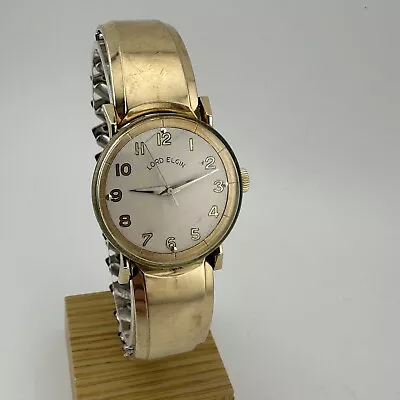 Lord Elgin Cal. 724 Vintage Mens Watch 23 Jewels 14k Gold Filled Case - Running • $39