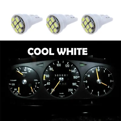 Gauge Cluster LED Dashboard Bulbs Kit 6000K White For Mercedes Benz 77-85 W123 • $7.99