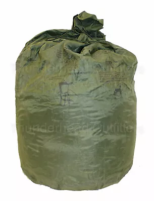 WATERPROOF CLOTHING BAG OD Green US Military USGI WP Sack Laundry ALICE GC • $4.95