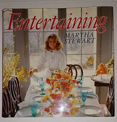 Entertaining By Martha Stewart 1982 1st Edition 2nd Print Hardcover  RARE  • $49.99