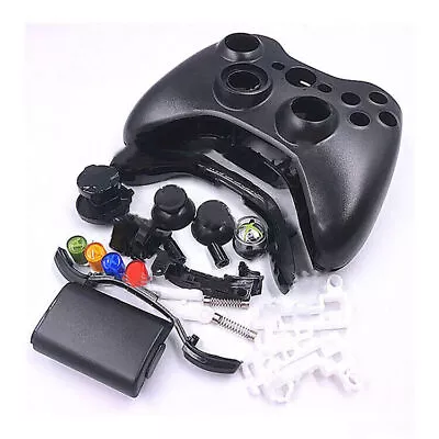 For Xbox 360 Wired/Wireless Controller Full Shell Cover Buttons Replacement Part • $10.49