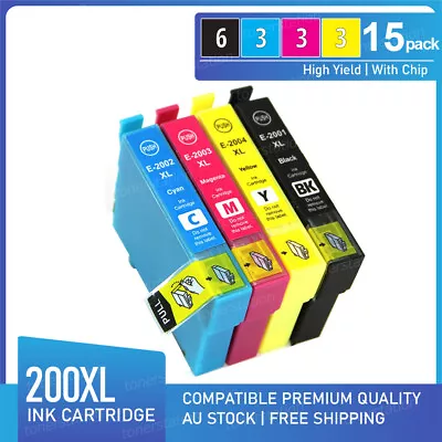 15x Ink Compatible With Epson Expression Home XP100 XP200 XP400 XP410 Cartridge • $22.50