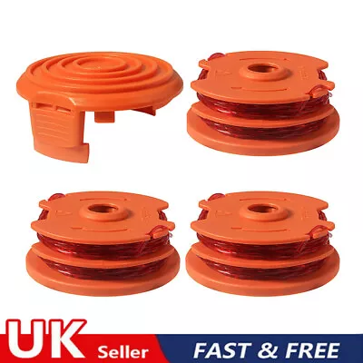 Spool Line Cap For McGregor MET6032 MET4530 Worx WG119E Qualcast GT25 Strimmer • £9.76