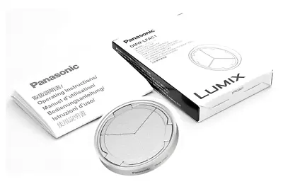 Panasonic DMW-LFAC1 Automatic Lens Cap For Lumix DMC-LX100 Sliver Japan #1039 • £42.08