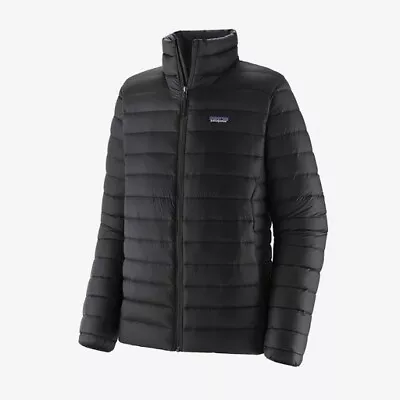 Patagonia Down Sweater (Men's SMALL) NEW Black - 84675 Full Zip Jacket Puffer • $169.99