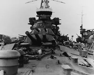 USS Nevada BB-36 Battleship Photo 1941 Pearl Harbor Attack 8x10 Navy Ship Print • $7.99