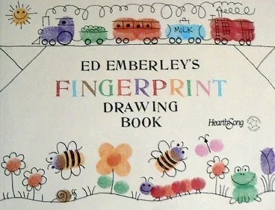 ED EMBERLEY'S FINGERPRINT DRAWING BOOK By Ed E. Emberley **Mint Condition** • $17.75