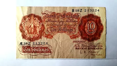 Bank Of England 10 Shilling L.K.O'BRIEN • £2.45