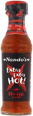 Nandos Peri Peri Sauce Ex Hot 125ML Pack Of 2 • £9.37