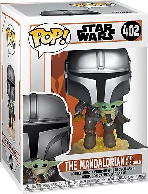 Star Wars - The Mandalorian With The Child - Funko Pop - *damaged Box*50959 • $8.95