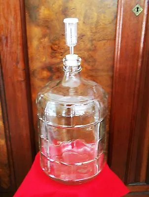 Glass Carboy 6 Gallon Secondary Fermenter Kit +bung+airlock For Homebrewing 6gal • $59.95