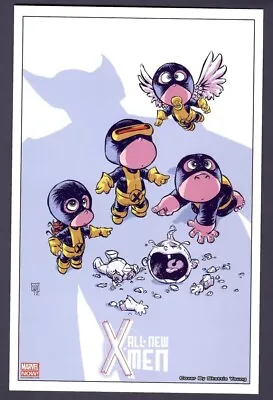 All New X-Men #1 & Skottie Young Lithograph (Marvel 2013) Comic & Art Print MCU • $10.35