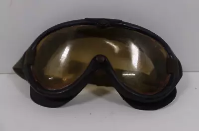 1944 World War II Polaroid Military Goggles With Field Gear Green Strap  VINTAGE • $55.99