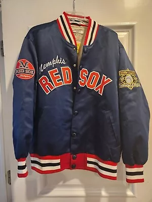 Memphis Red Sox Satin Jacket Size Large New • $49