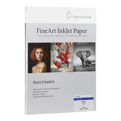 Hahnemuhle Matt Fine Art Inkjet Paper Sample Pack 8.5 X 11 Inch 25 Sheets • $60