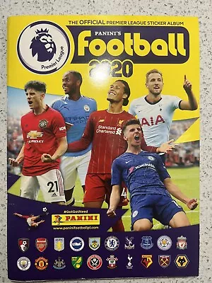 Panini 2020 - Premier League Sticker Album 100% Complete . Excellent  Condition. • £89