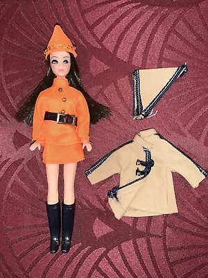 Gorgeous 1970 Vintage  Angie Topper Dawn Doll In TOWN N TAILORED#819/BOOTS -NICE • $49.50