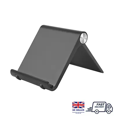 Mobile Phone Folding Portable Tablet Desk Stand Holder - Universal • £3.95