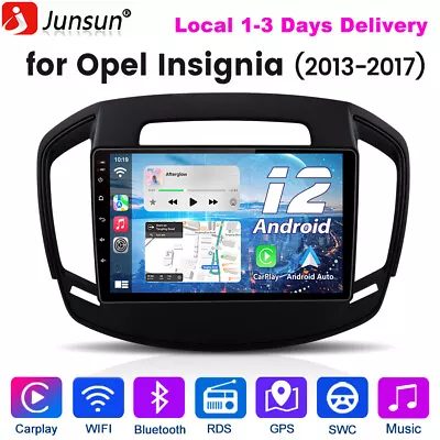 9  MirrorLink Android 12 Wireless Carplay For Vauxhall Insignia 13-17 FM 1+32 BT • £136.99