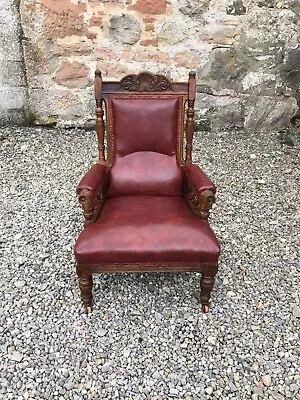 An Edwardian Armchair / Parlour Chair • £190