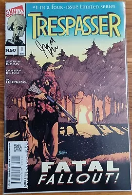 Trespasser #1 Signed Copy! Alterna Comics - Optioned! • $35