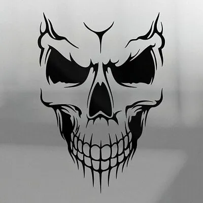 ~ TRIBAL SKULL Sticker 330mm BIG ~ Car Ute Truck Laptop Vinyl Decal • $12.50