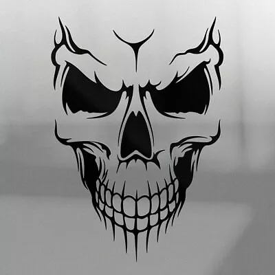 TRIBAL SKULL Sticker 160mm Car Ute Truck Laptop Vinyl Decal • $7.25