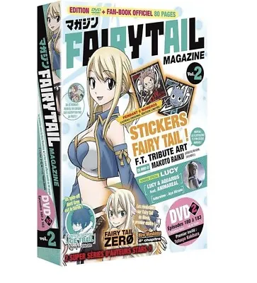 Monthly Fairy Tail Magazine Vol.2 Hiro Mashima With Book & DVD French Edition • £22.99