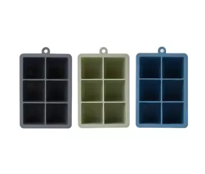 Silicone Ice Cube Tray Giant Ice Cube Mold Assorted Kitchen Accessories • $2.99