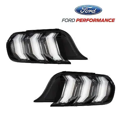 2018-2023 Mustang Genuine Ford Ice White Package Clear Tail Lights Lamps LH RH • $679.95