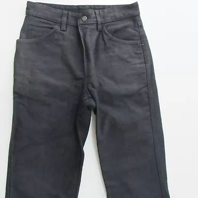 Vintage RM Williams Pants Mens W30 L32 Straight Black Moleskin Australia • $29.33