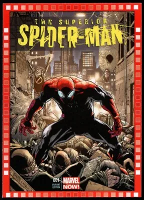 2013 UD Marvel Now!  CUTTING EDGE VARIANT COVER  #119-GC THE SUPERIOR SPIDER-MAN • $4