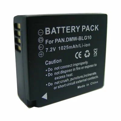 Battery For Panasonic DMW-BLG10 BLG10PP DMC-TZ80/DMC-TZ100/DMC-LX100 GX7 GF6 • £9.92