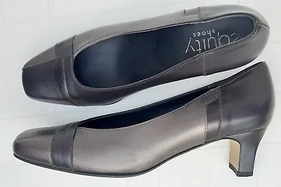 £5.50 • Buy Ladies Equity LEATHER Low Heeled Court Shoes..Size 6.5..Worn Once