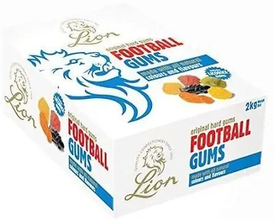 Lion Sweets Full 2kg Gift Box Midget Gems Fruit Salad Liquorice & Wine Gums • £19.99