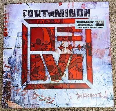 Fort Minor Mike Shinoda The Rising Tied Deluxe Edition Apple Red Vinyl SEALED!  • $64.99