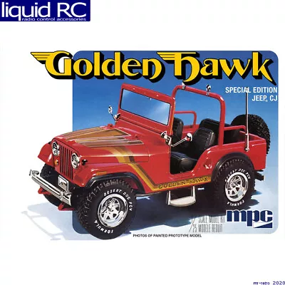 MPC 986 1/25 1981 J33P CJ5 Golden Hawk Plastic Model Kit • $31.55