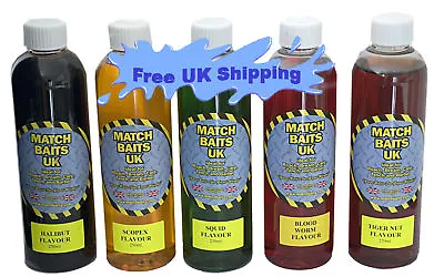 £7.69 • Buy Bottle 200ml Liquid Boilie, Pellet Dip Bait Flavours Carp, Match, Coarse Fishing