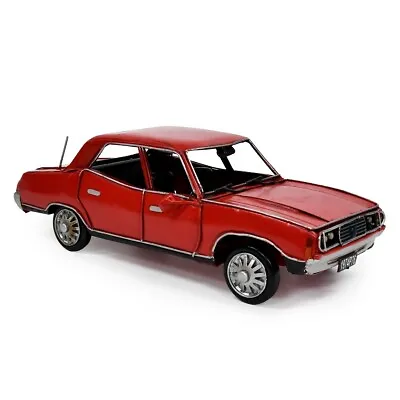 Boyle 26cm 1974 Leyland P76 Car Metal Handmade Ornament Red Vintage Home Decor • $51.30