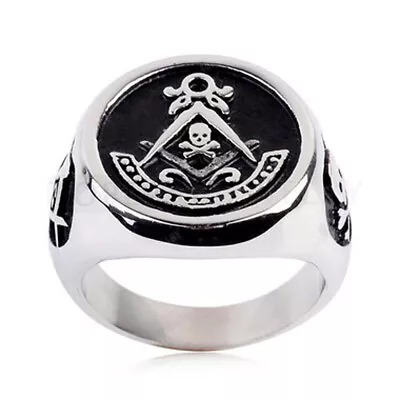 Masonic Rings Ebay Mason Skull Emblem Masonic Compass. Freemason Rings For Sale • $18.99