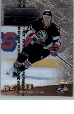 1998-99 Topps Finest  #65 Miroslav Satan • $2