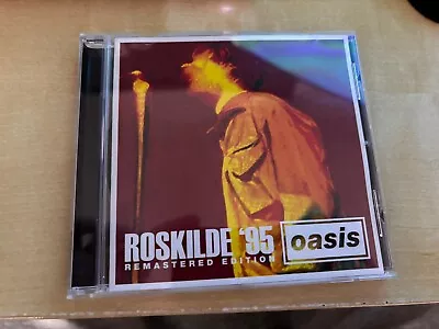 Oasis - Roskilde ‘95 Silver Pressed CD Rare • £10