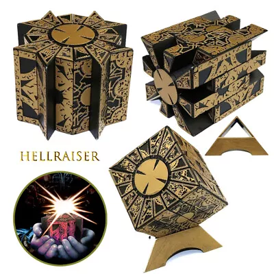 $21.98 • Buy Configuration Film Hellraiser Cube Cenobite Lament Puzzle Box W/ Stand Moveable