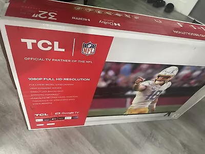 TCL - 32  Class S3 S-Class LED Full HD Smart TV With Google TV • $50