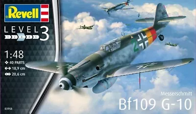 RV03958 - Revell 1:48 - Messerschmitt Bf109 G-10 • £12.99