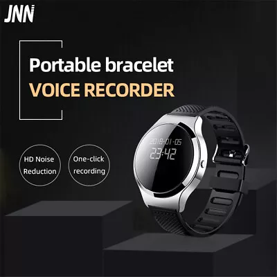 Voice Activated Recorder Audio Recording Bracelet Watch MP3 Player • $28.96