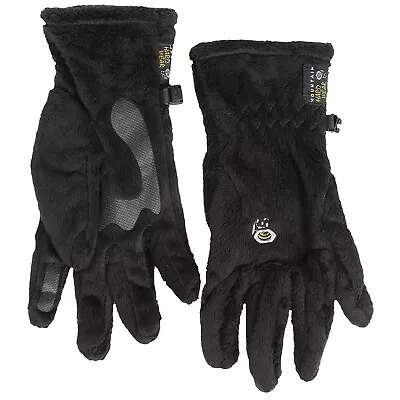 Mountain Hardwear Women's Posh Fleece Gloves Black S • $18.95