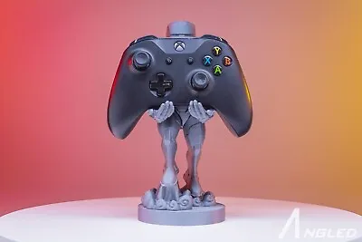Iron Man Controller Stand | Silver | 9  Tall | Made To Order | Gamer Gear • $29