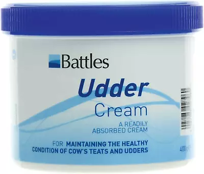 Battles Cream The Original Udder Cream - White 400g • £16.37