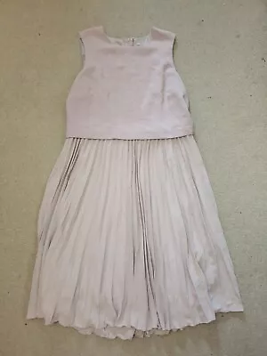 H&M Pleated Dress Size 14 • £10